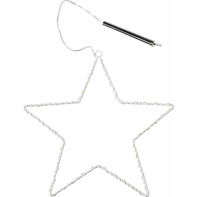 Metalen led-ster muurdecoratie voor kinderen Rex London