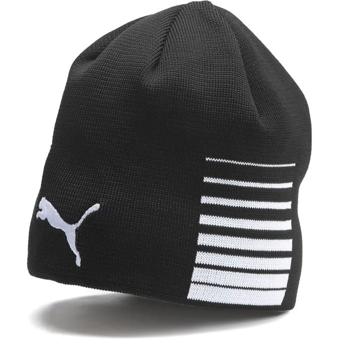 PUMA LIGA Reversible Beanie Unisex Muts - Zwart - Maat One Size