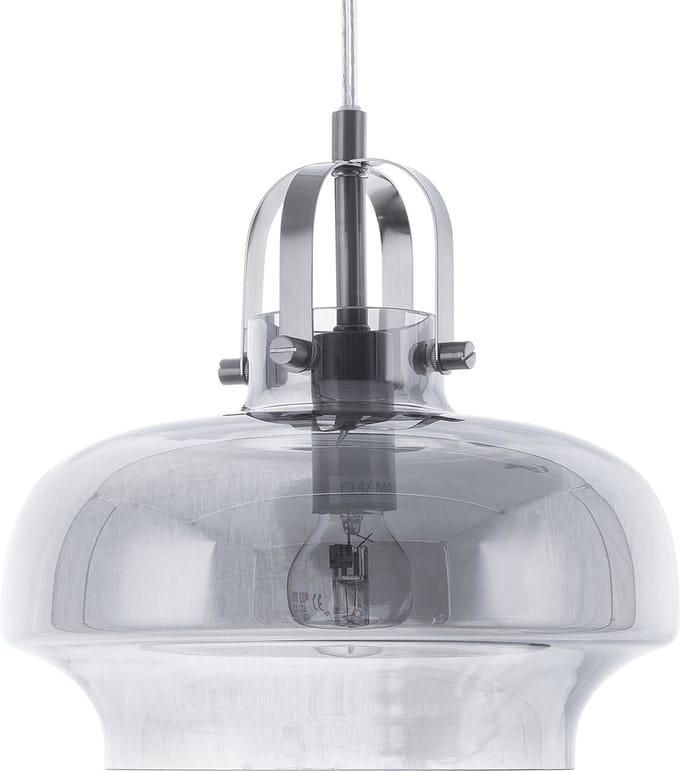 WILTZ - Hanglamp - Lichtgrijs - Glas