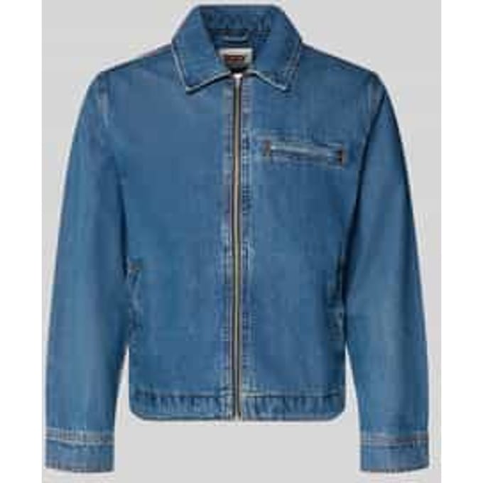 regular fit jeansjack van puur katoen model 'CRISTOBAL'