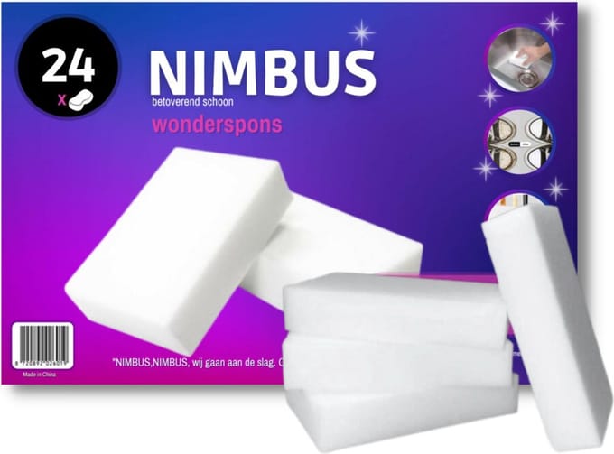 NIMBUS Wonderspons - 6x24 stuks voordeelverpakking
