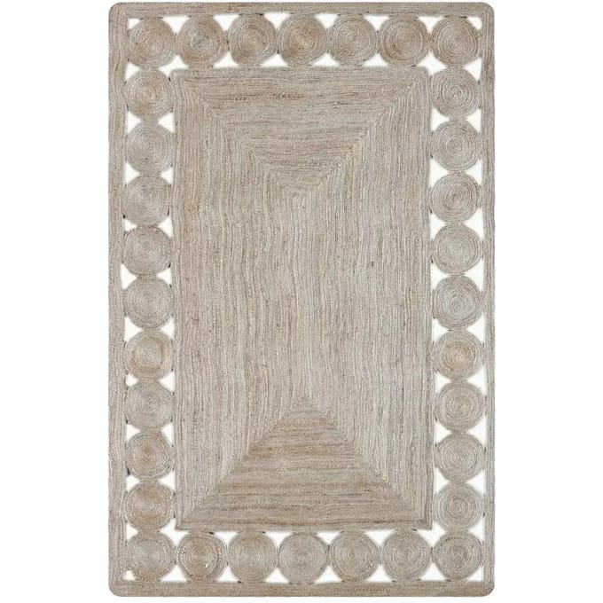 Jute tapijt The Rug Republic Begonia