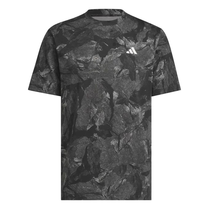 Grafisch AOP T-shirt adidas Rock