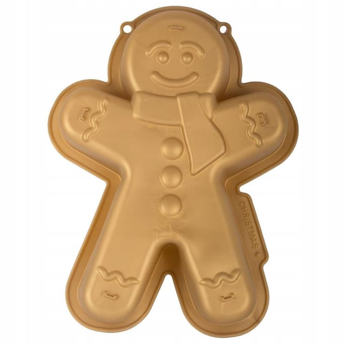 Hangzhou A Link Star Technology - Grote Silliconen Bakvorm - Cookievorm - Kerst - Goud