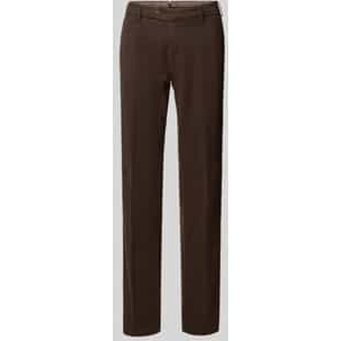 Regular fit chino van katoenmix model 'Lupus'