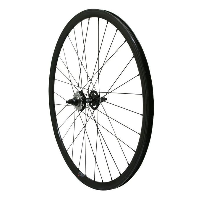 Fixie achterwiel met dubbele draad en tandwiel P2R 16 T