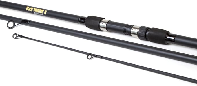 Eurocatch Black Phantom II - Karperhengel - 3 delen - 12ft 2.50lb - Werphengel - Karper - Zwart