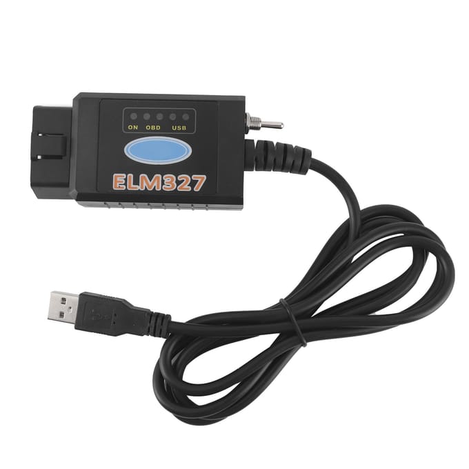 OBD2 Scanner Adapter Codelezer Bluetooth Diagnostische Interface Auto Scantool Geschikt voor Ford gray