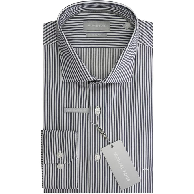 Gestreepte slim-fit overhemd Michael Kors