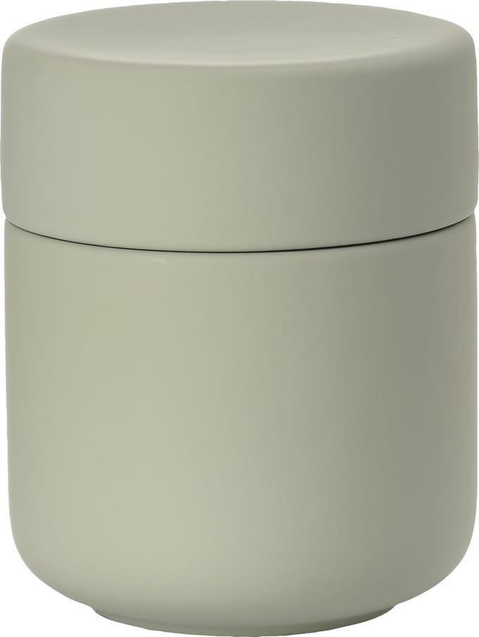 Zone Ume potje met deksel eucalyptus green