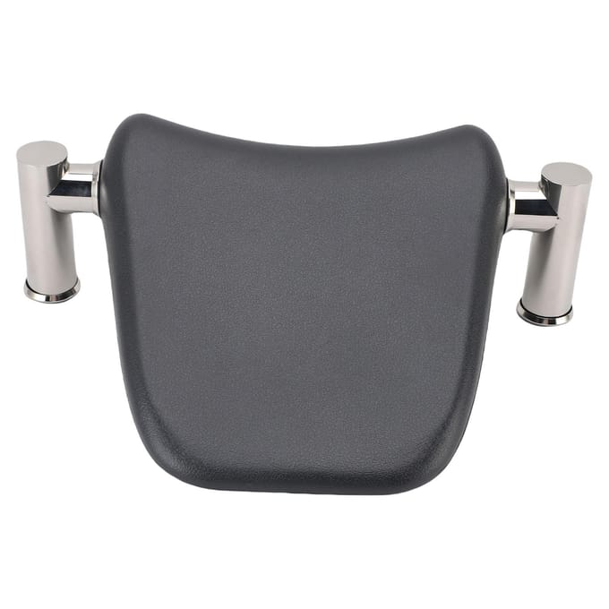 Badkussen Waterdicht voor Badkuip SPA Bad Roestvrij Staal Vervangbare Beugel met Accessoires gray