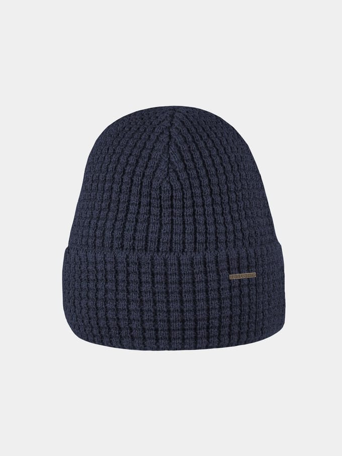 Cristof No Wind - Muts met winddichte hoofdband - Marine blauw