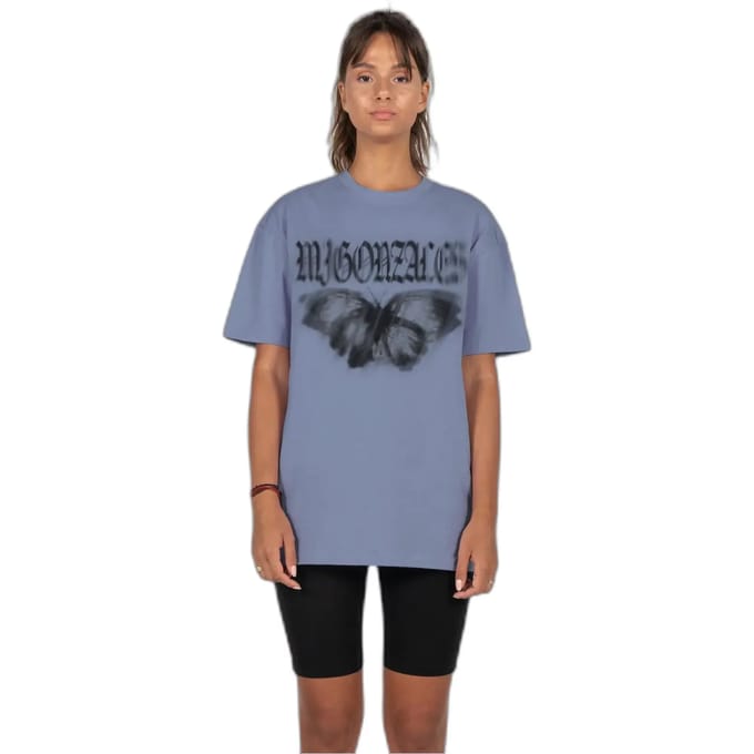 Dames-T-shirt oversized MJ Gonzales Butterfly Illusion