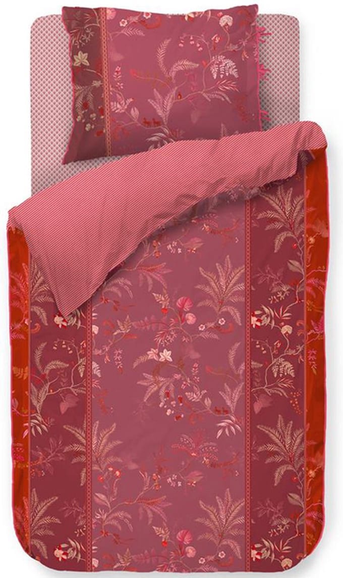 Pip Studio Isola dekbedovertrek - Eenpersoons - 140x200/220 - Roze