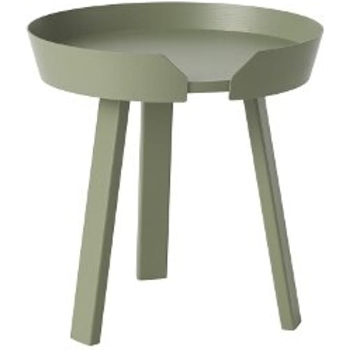 Muuto - Around bijzettafel - moddergroen