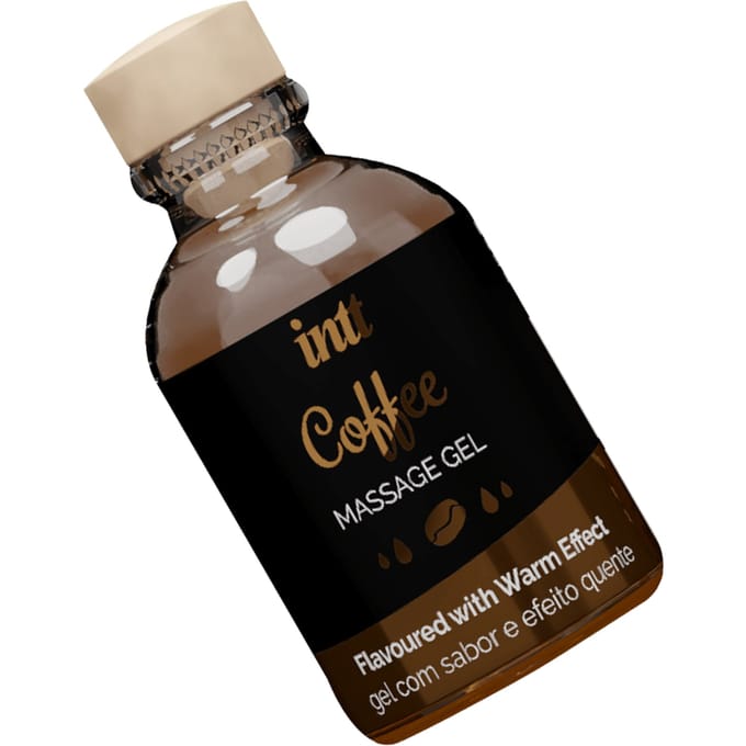 Intt - Likbare Massage Gel - Koffie