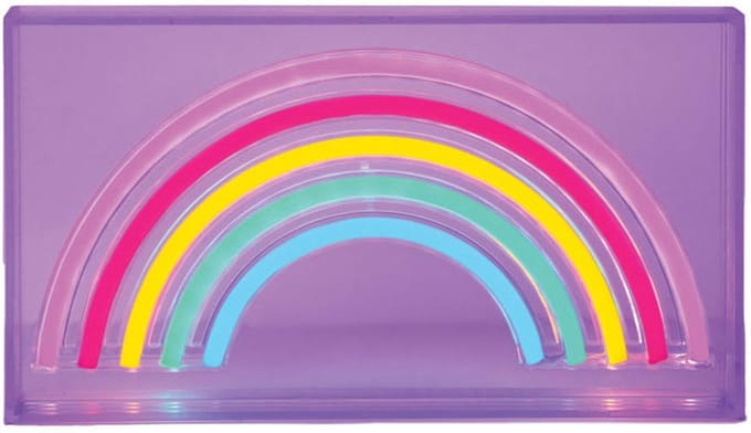 Neonlamp Regenboog 23x4x13 cm