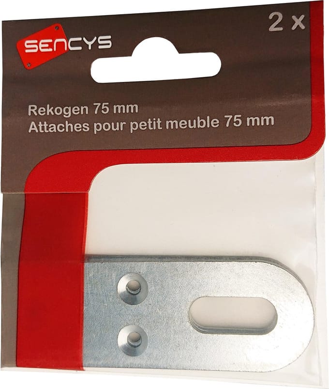 SENCYS rekogen | 75 mm | verzinkt staal | 2 stuks