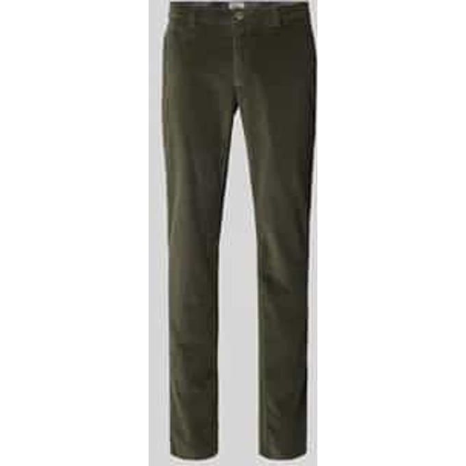 Slim fit corduroy broek met achterzakken, model 'Fabio'