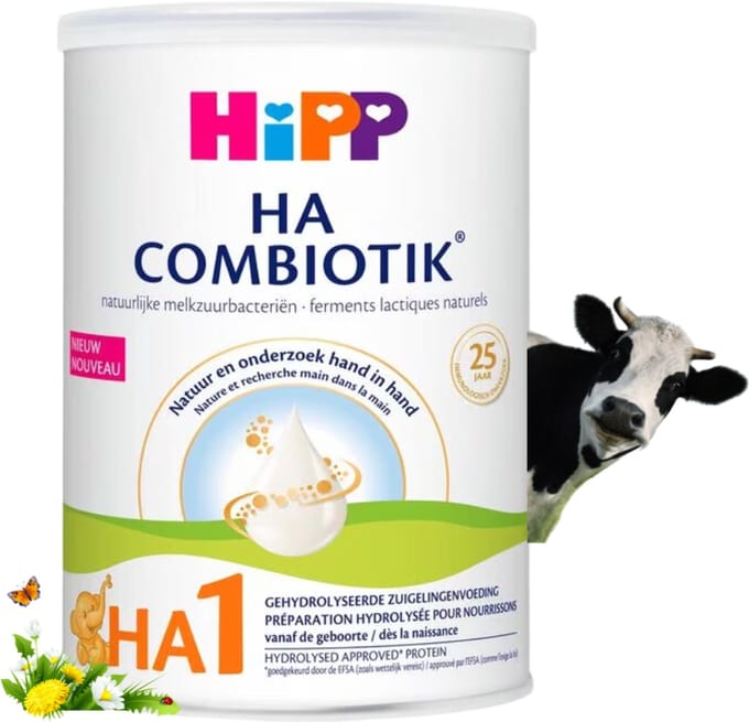HiPP HA 1 Combiotik Baby Opvolgmelk - 800 GR - 0-6 Maanden