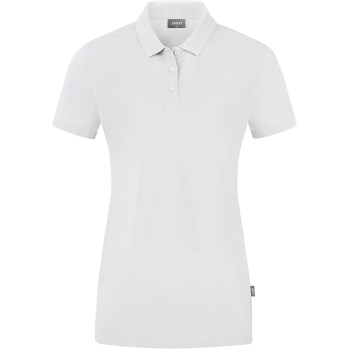 Jako Doubletex Polo Dames - Wit | Maat: 38