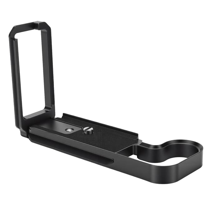 L-vormige Beugel Geschikt voor Hasselblad X 2D X 2D II Camera Statief Snelontgrendelingsplaat Verticale Horizontale Wisselmontage gray