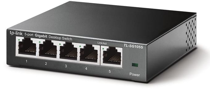 TP-Link TL-SG105S - Netwerk Switch - Unmanaged - Zwart