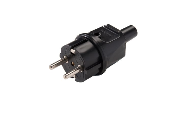 Martin Kaiser IP44 PVC Aardingsplug Zwart - 514/SW [2 Stuks]
