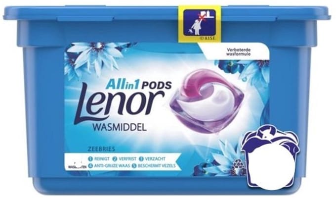 Lenor Pods - Zeebries - kwartaalbox 90 capsules