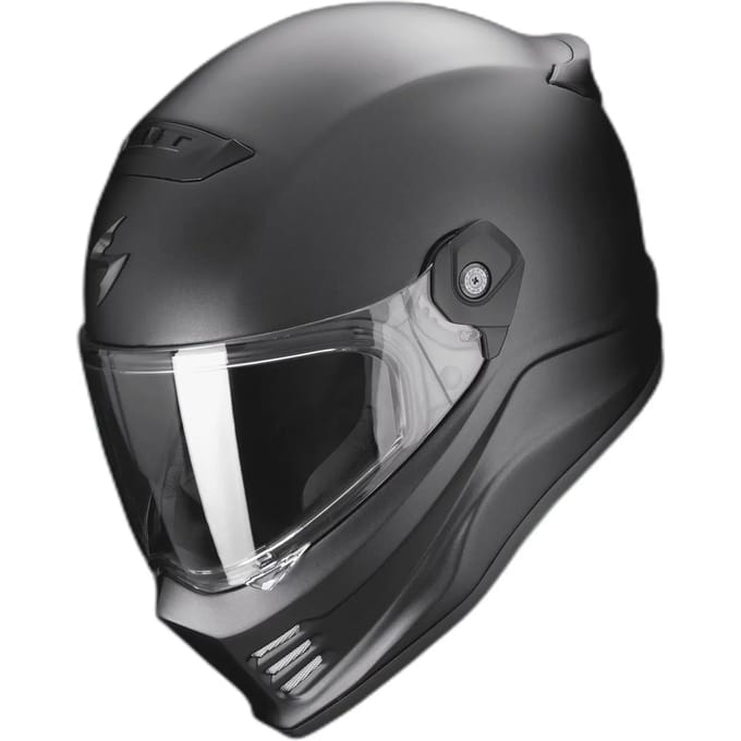 Scorpion Covert FX Solid Mat Zwart Integraalhelm - Helm