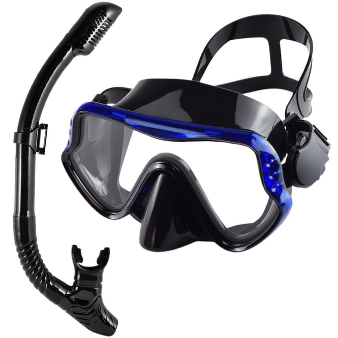 Duikbril snorkelset duikmasker average size