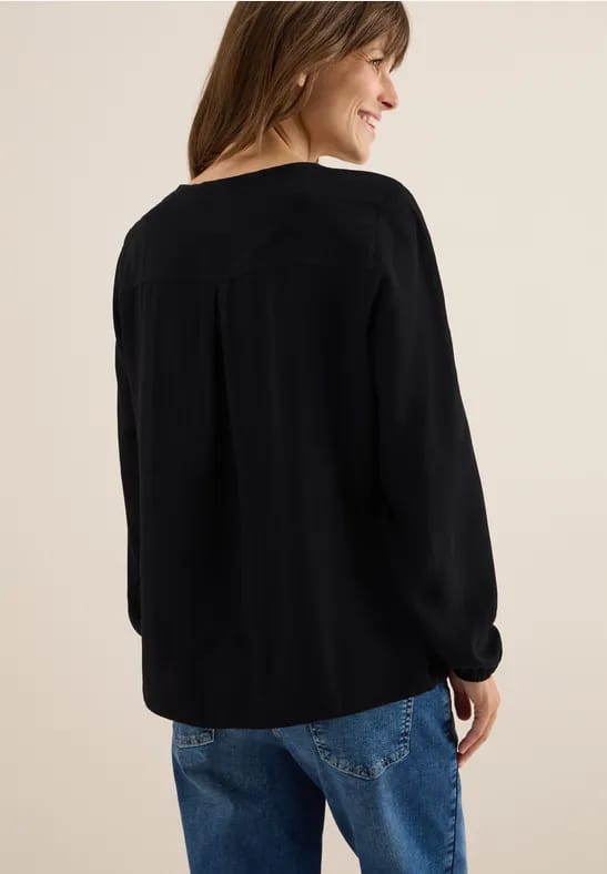Blouse met trekkoord