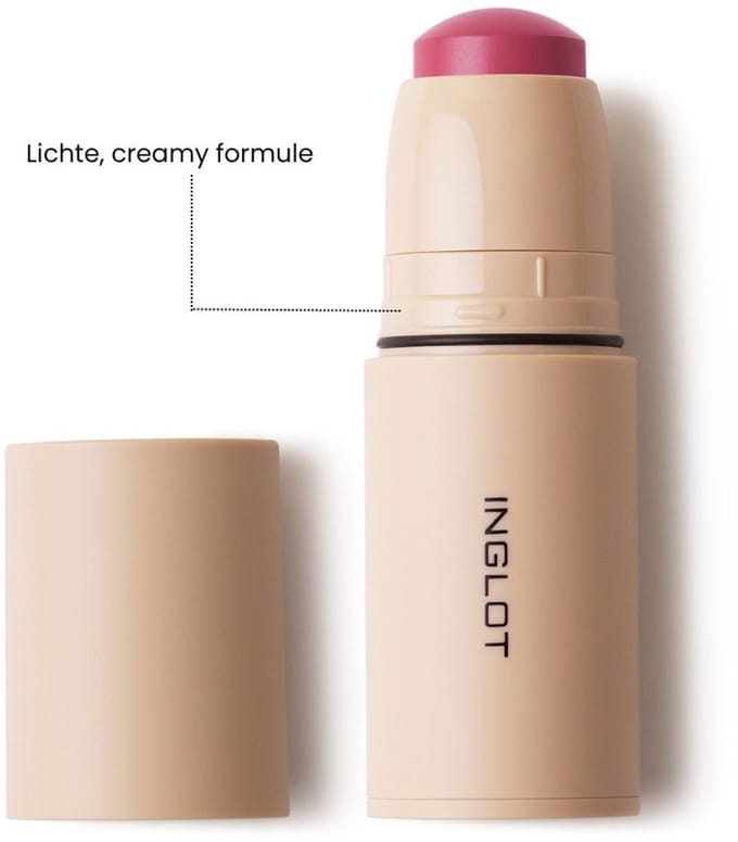 INGLOT Cream Blush Stick - Classic Fuchsia 215 | Blush Creme