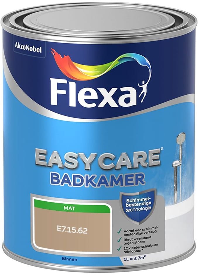 Flexa - Easycare Badkamer - E7.15.62 - Mengverf - 1 L