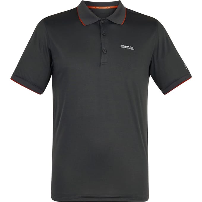 Regatta Heren Remex II Jersey Poloshirt (As/Roze Oranje)