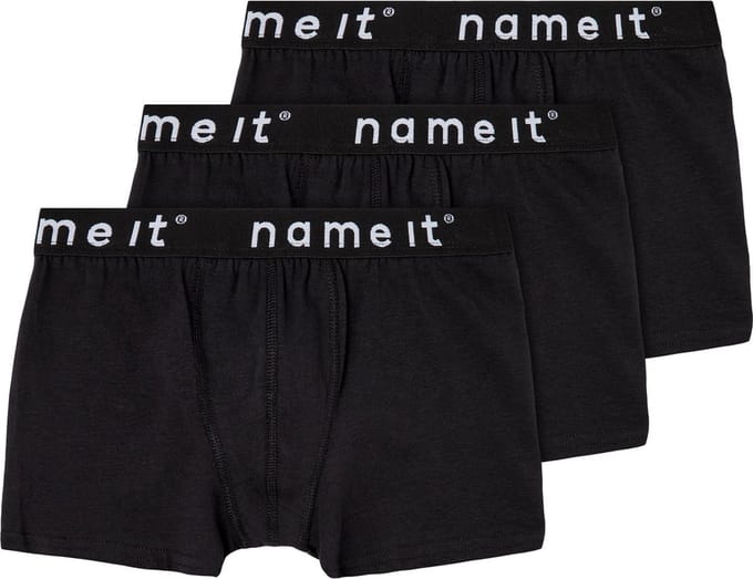 NAME IT NKMBOXER 3P NOOS Jongens 3-pack Onderbroek - Maat 146/152