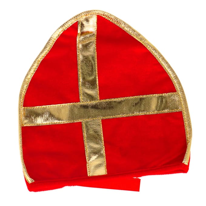 Verkleedset Sinterklaas Cape Met Mijter 1 Maat