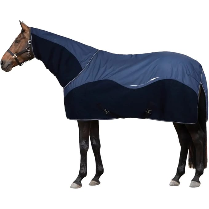 Buiten deken voor paard met afneembare hals Horze Aircool 3D