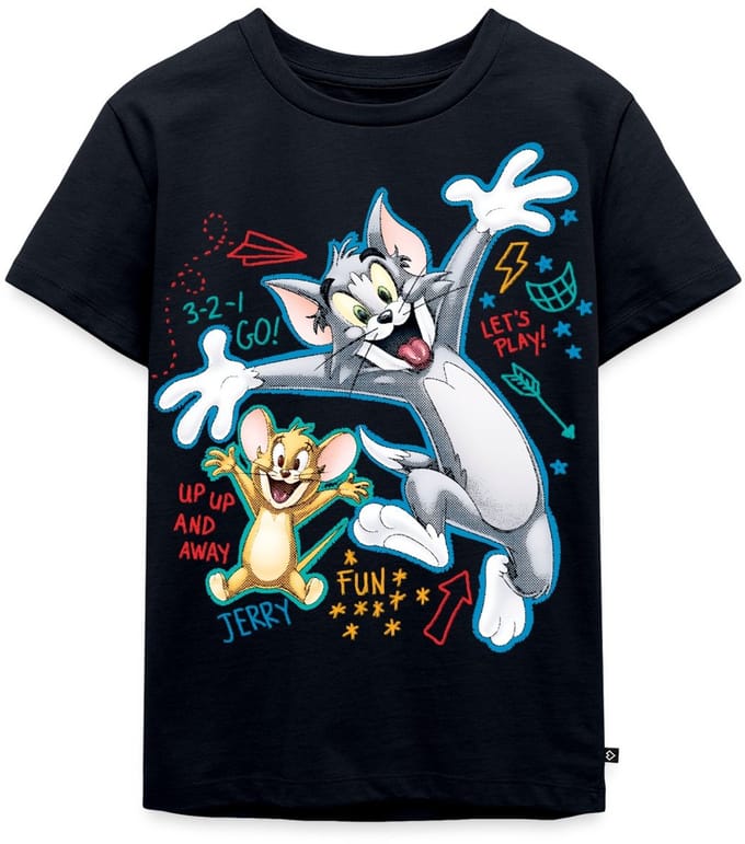 Tom En Jerry Play Time Premium T Shirt Kinderen