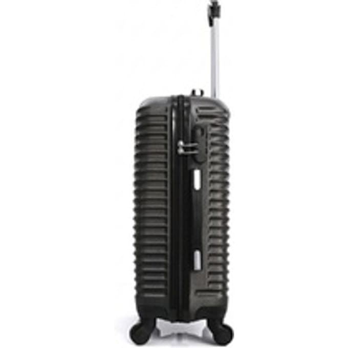 Middelgrote weekendkoffer van lichtgewicht ABS (64 liter): Garibaldi / Zwart