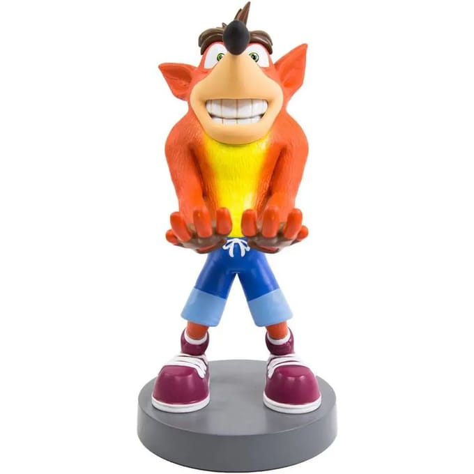 Cable Guy - Crash Bandicoot telefoonhouder - game controller stand met usb oplaadkabel 8 inch