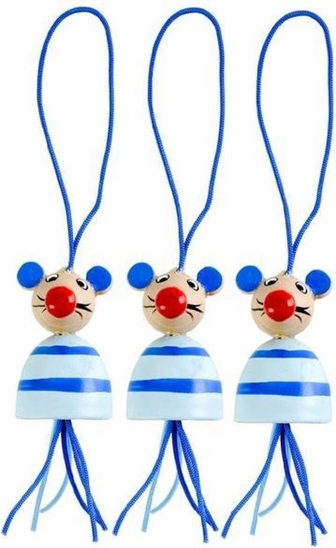 10x Grote geluks muistjes (3cm) | Gelukspoppetjes