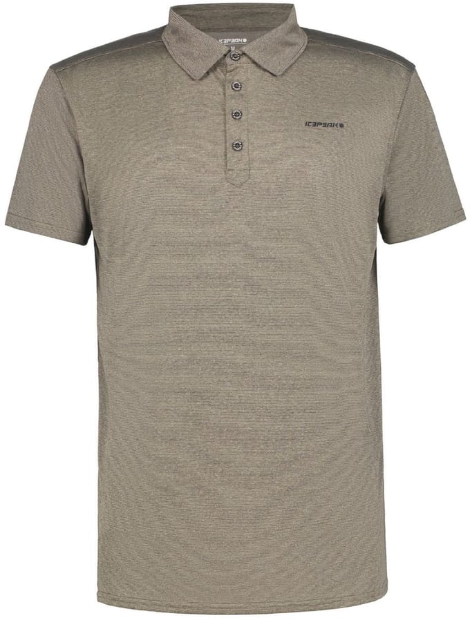 Ice Peak Bridgton Wandelpolo Heren Bruin S