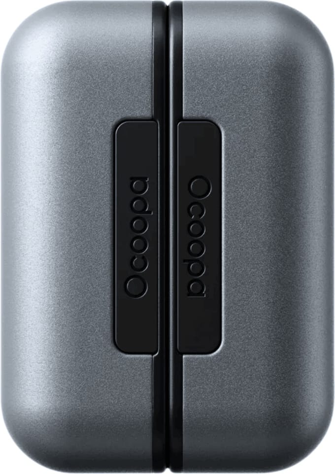 Ocoopa® Handwarmers Oplaadbaar – 2x 5000 mAh – 2 Magnetische Delen – Aluminium – 4 Warmtestanden – Warmte Rondom – Urenlang Warm