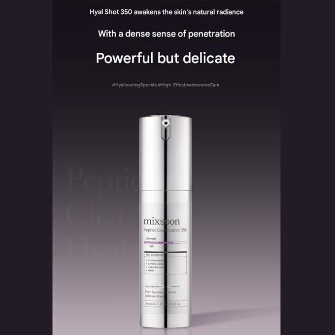 Mixsoon Peptide Cica Hyalshot 50ml (3 Options) #Hyalshot 150 x 2pcs