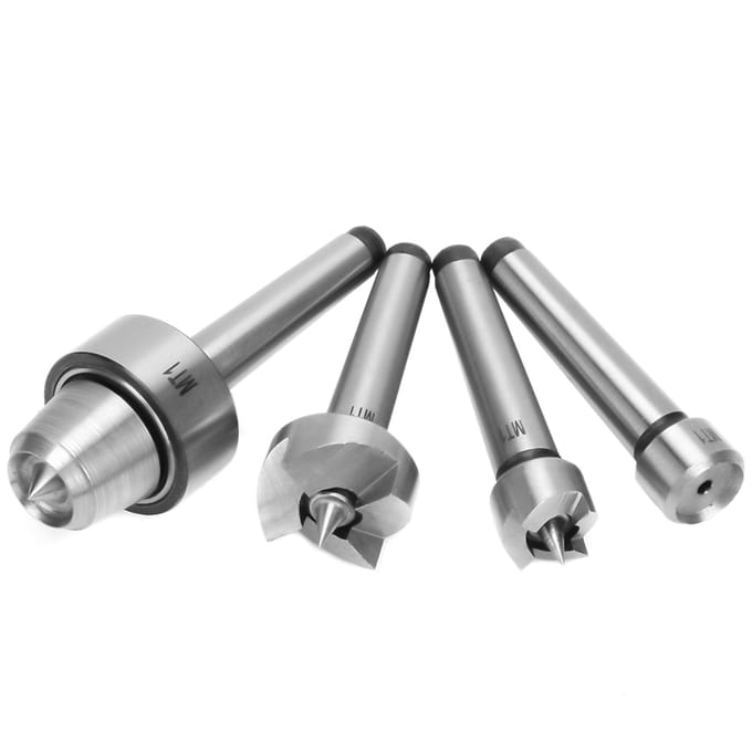 4 stuks MT1 houtdraaibank draaipuntcup centerset voor houtdraaigereedschap