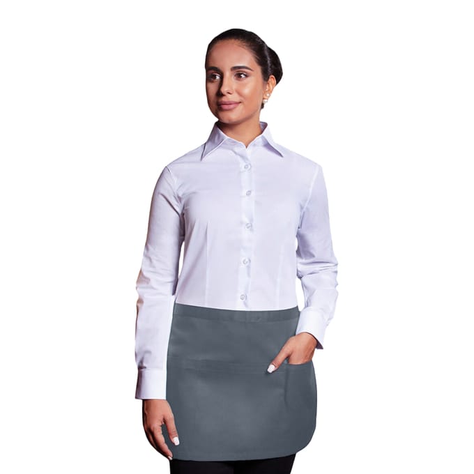 Karlowsky Basic zak taille schort (Antraciet)