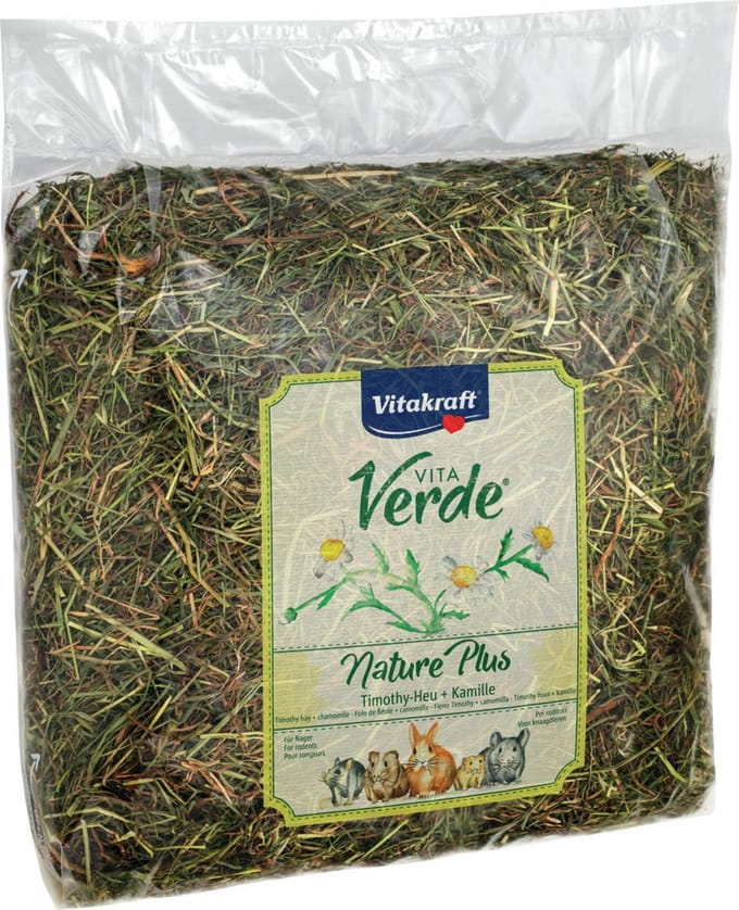 Vitakraft vita verde hooi kamille   - 500  gr