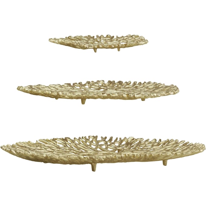 Set van 3 decoratieve plateaus Didier | Underbar