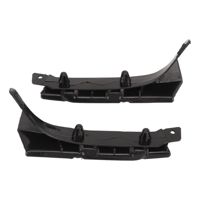 2 stuks Paar Voorbumper Beugel Houder Afdekking 51117116667 Face Bar Retainer Beugels voor X5 E53 black
